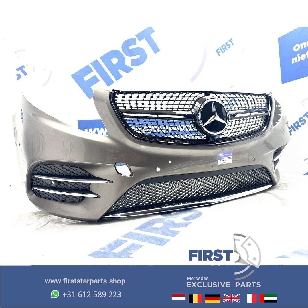 W447 VOORBUMPER A4478856000 V KLASSE FACELIFT BUMPER + DIAMO, Gebruikt, -, Voor, Ophalen of Verzenden