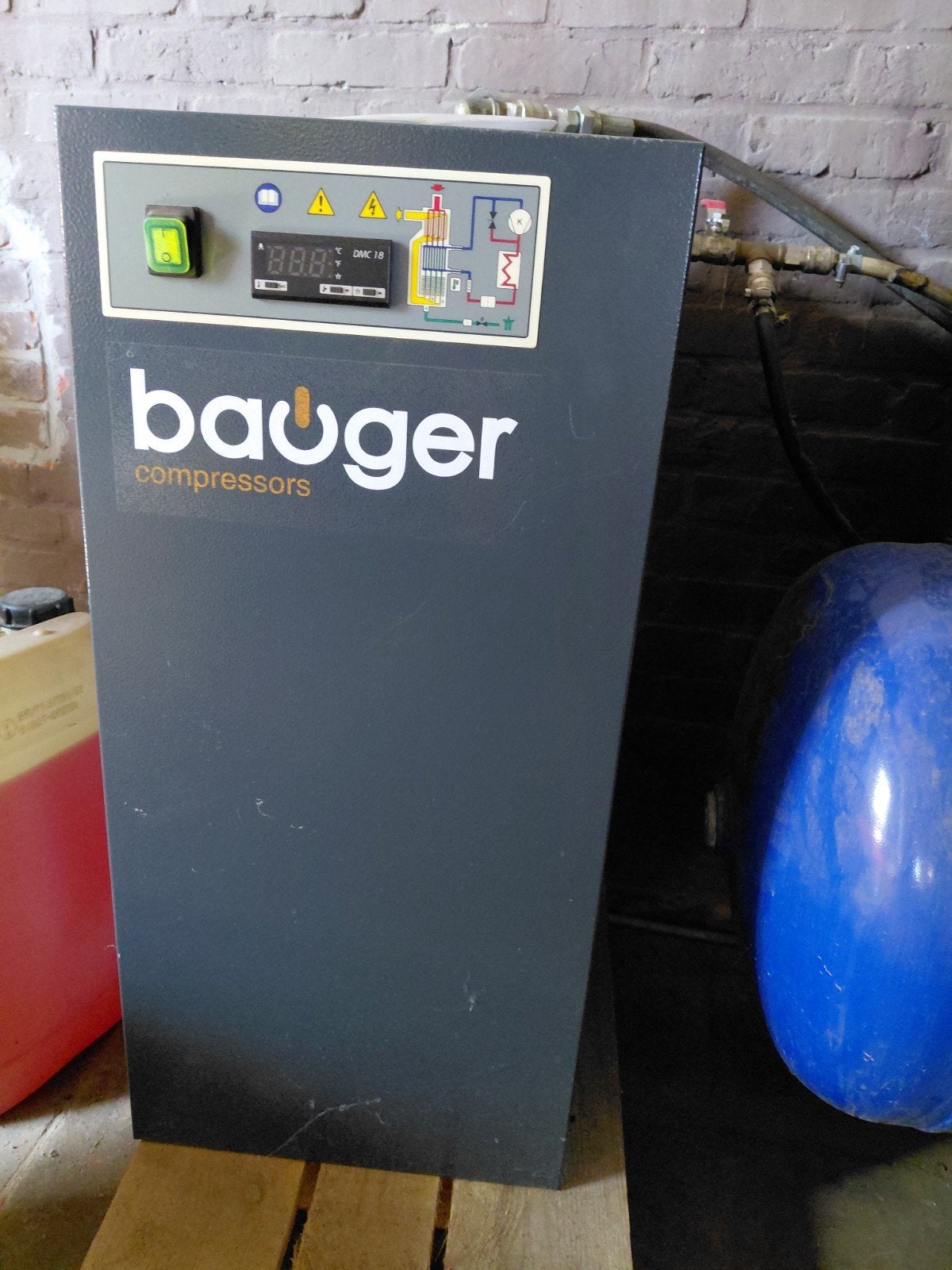 perslucht droger 850 liter per minuut, Ophalen, Zo goed als nieuw, 10 bar of meer