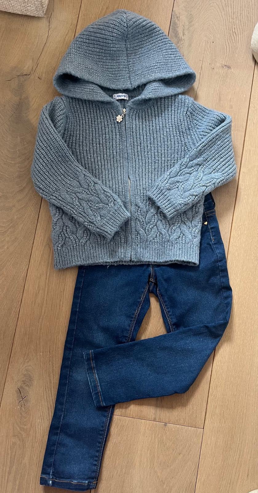 Jeans en pull Mayoral, Kinderen en Baby's, Ophalen, Meisje, MAYORAL, Zo goed als nieuw