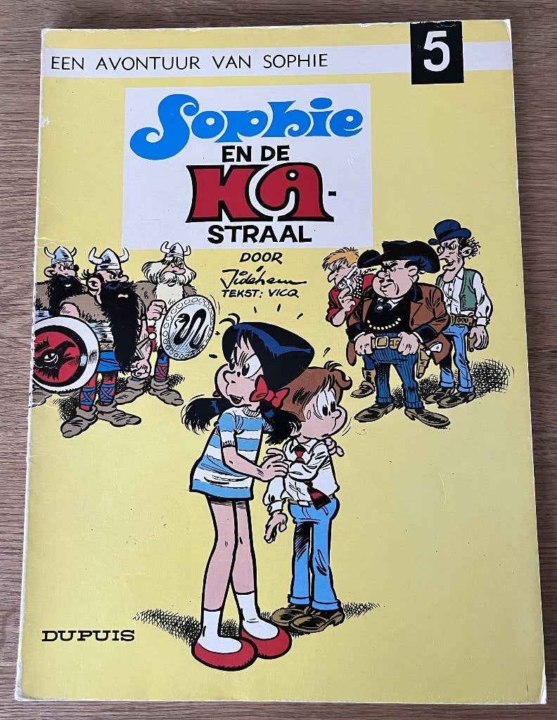 Sophie - Sophie en de Ka-straal -5(1981) Strip, Boeken, Eén stripboek, Ophalen of Verzenden, Gelezen