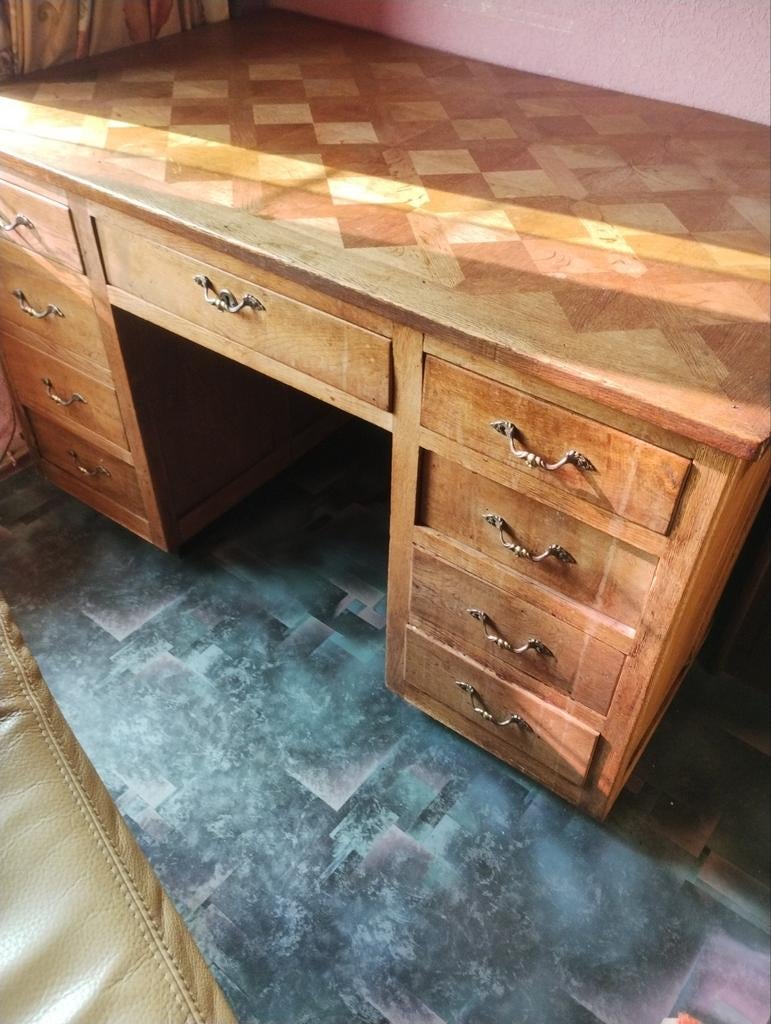 Eiken bureau, Antiek en Kunst, Ophalen
