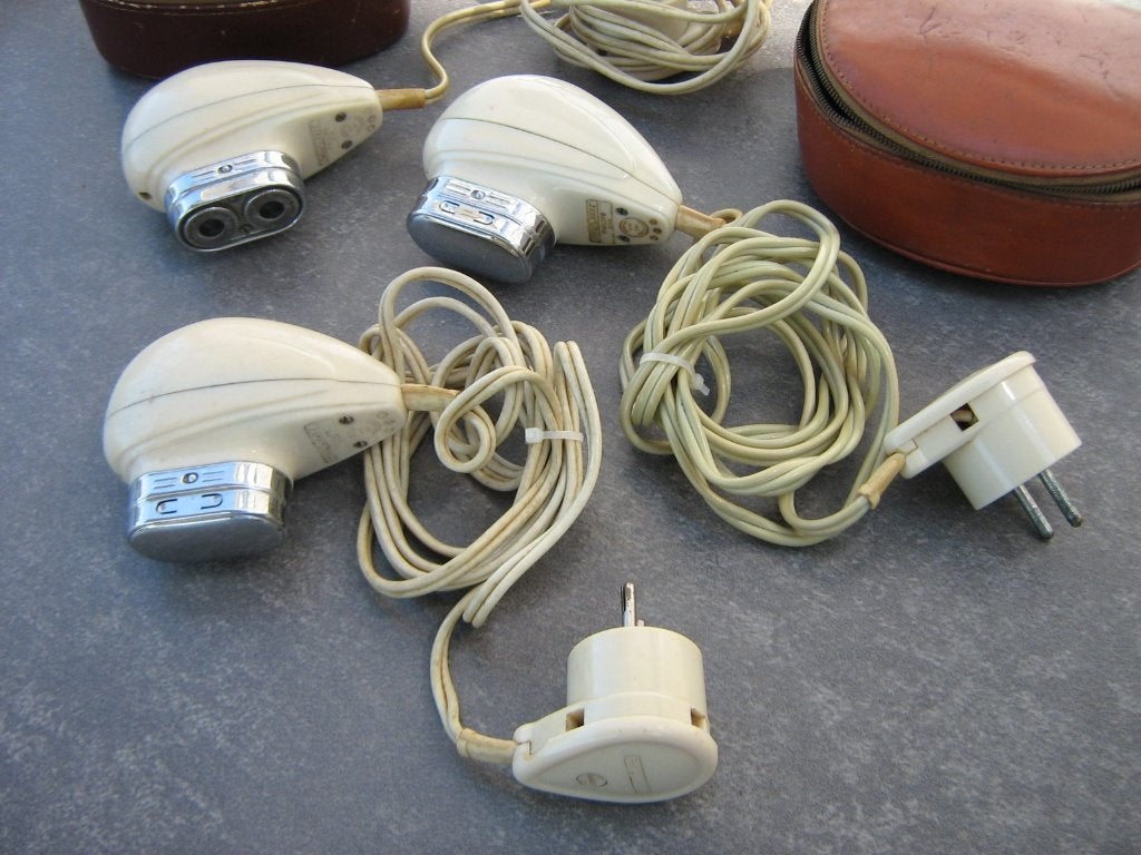 retro/vintage elektrische scheerapparaten, Verzamelen, Retro, Ophalen of Verzenden