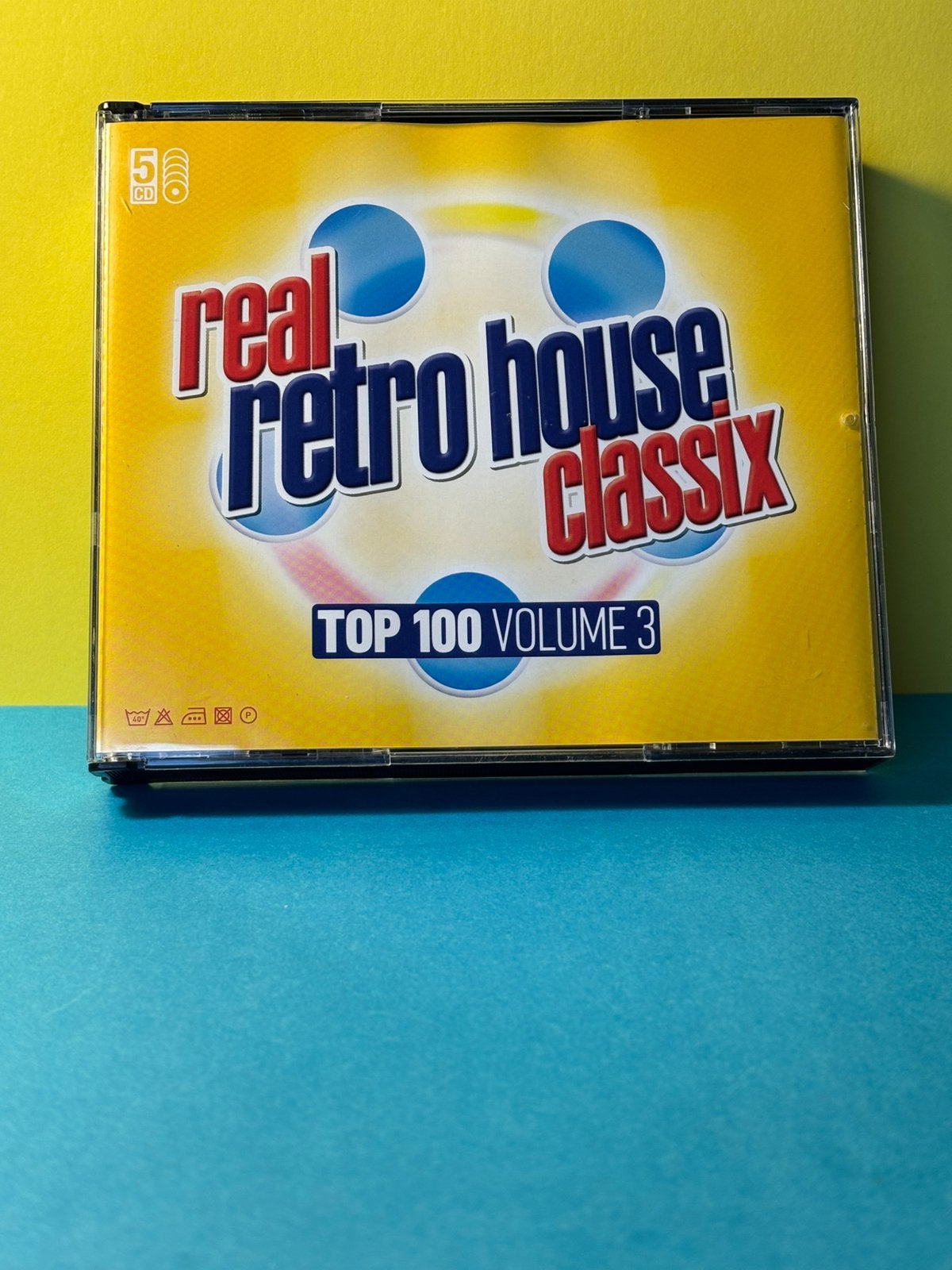 Real retro house classix top 100 volume 3 / 5cd box, CD & DVD, CD | Dance & House, Envoi, Comme neuf