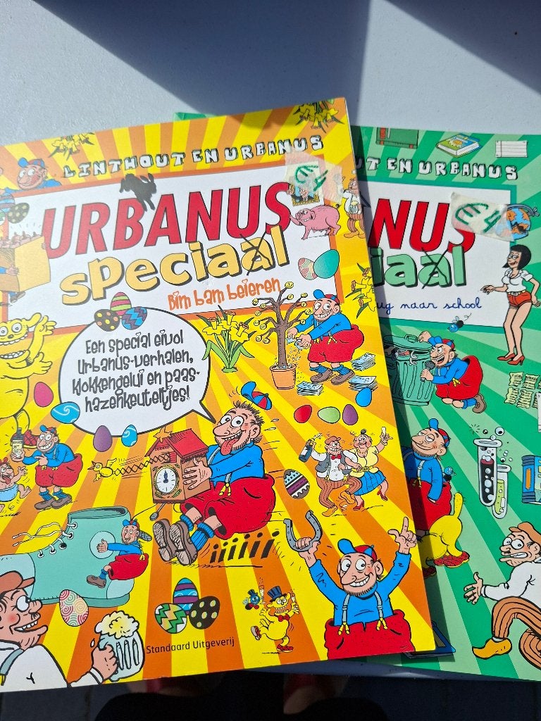 Urbanus, Boeken, Ophalen, Zo goed als nieuw, Linthout en Urbanus