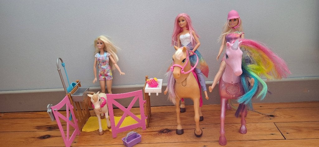 Set Barbie Horse, Enlèvement, Comme neuf, Barbie