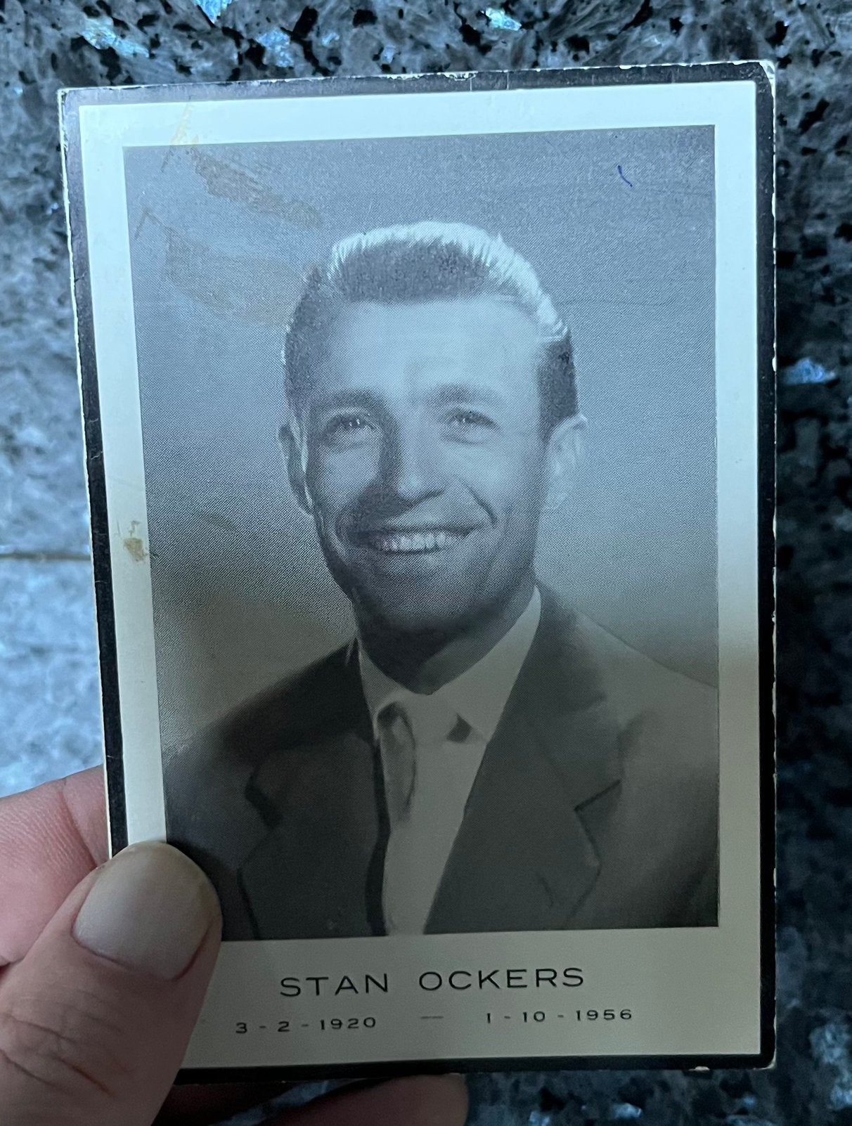 Wielrenner Stan Ockers bidprent, Verzamelen, Ophalen, Zo goed als nieuw
