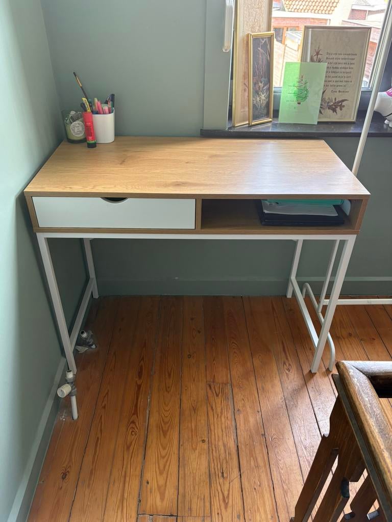 Bureau 95x48cm, Huis en Inrichting, Bureaus, Ophalen, Zo goed als nieuw