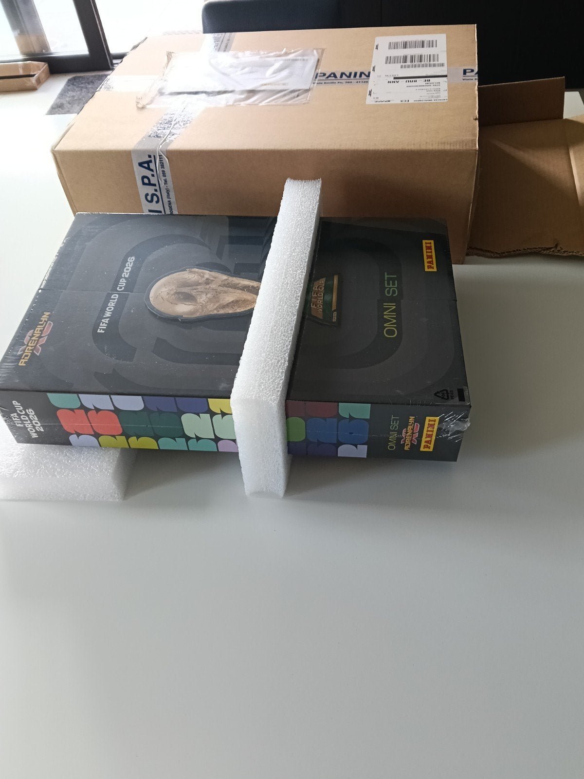 Panini World Cup 2026 Omni Set – Sealed Box (Genummerd), Ophalen of Verzenden