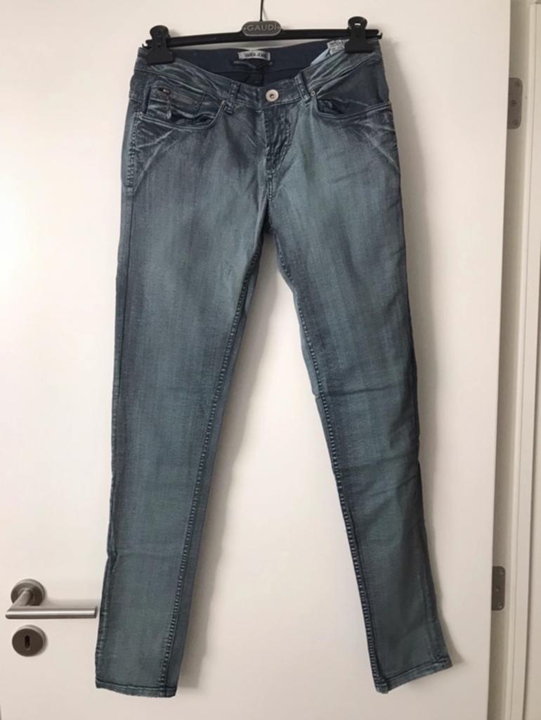 Blauwe broek van Garcia. Maat 28., Garcia, Ophalen of Verzenden, Gedragen