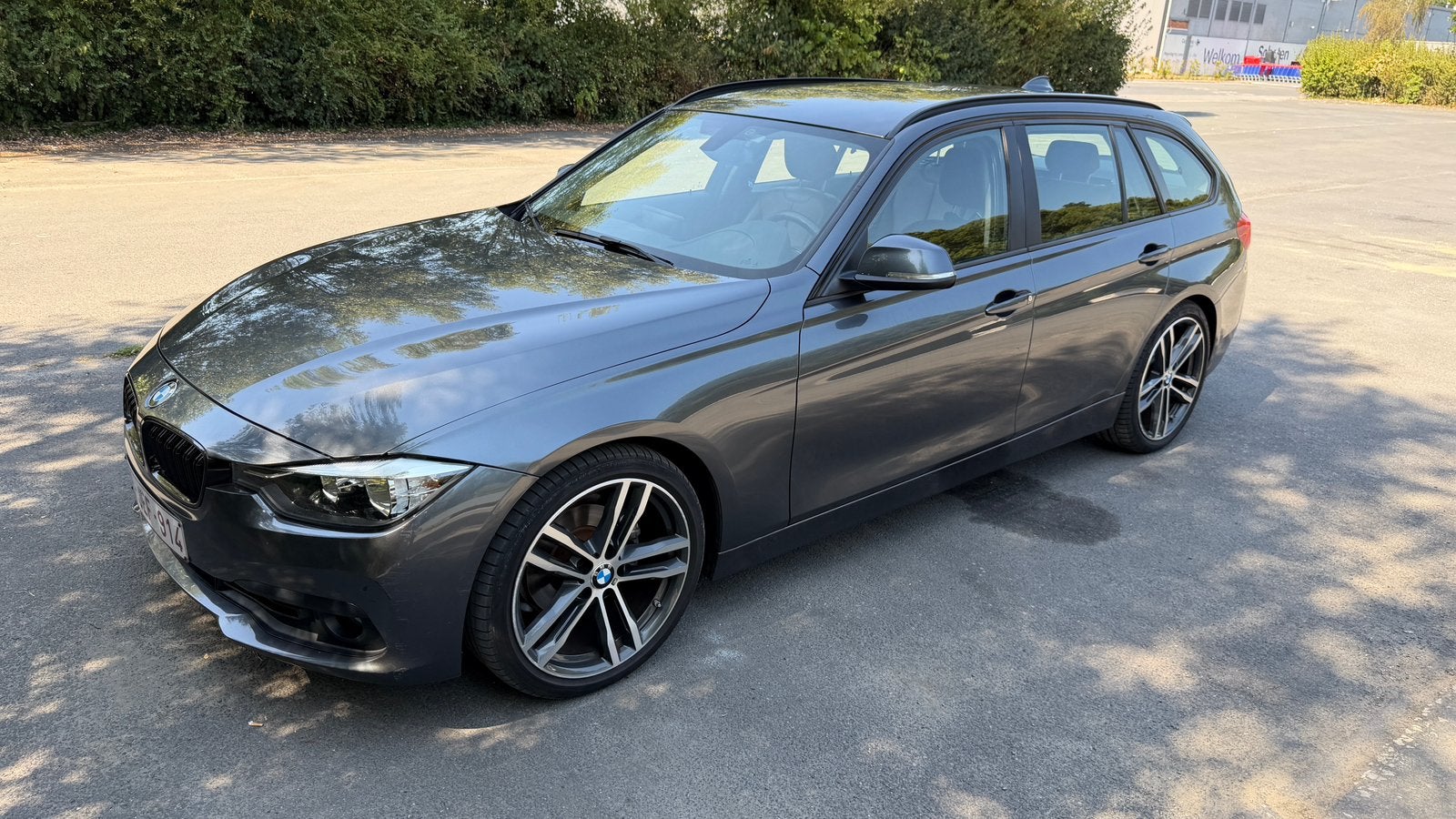 BMW 320d Touring (Break), diesel, automaat,EURO 6b,163PK, Auto's, Automaat, Leder, Bedrijf, 5 deurs