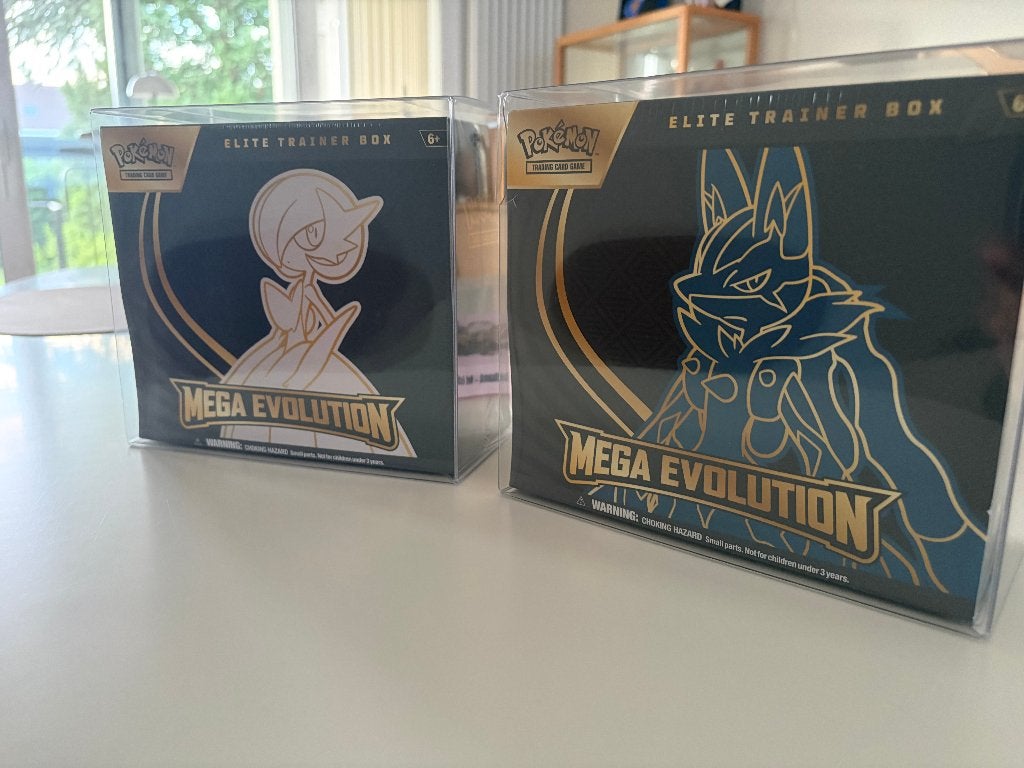 Mega Lucario ETB & Mega Gardevoir ETB ENG, Ophalen, Nieuw