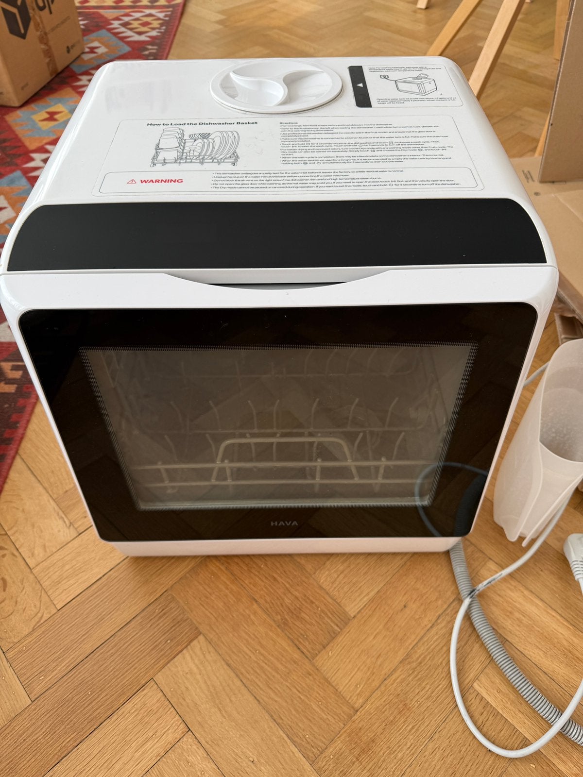Mini lave vaisselle Hava R01, Enlèvement, Utilisé, Moins de 45 cm