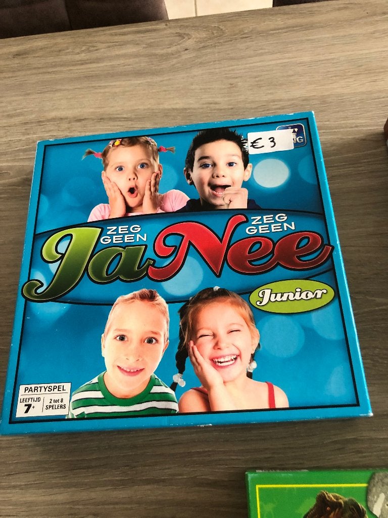 Gezelschapsspel “geen ja geen nee”, Ophalen of Verzenden, Zo goed als nieuw