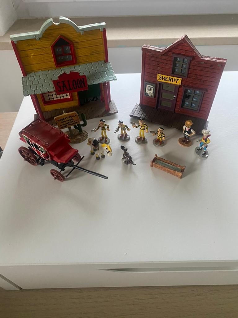 Maison western lucky luke et les dalton plastoy, Enlèvement ou Envoi, Comme neuf