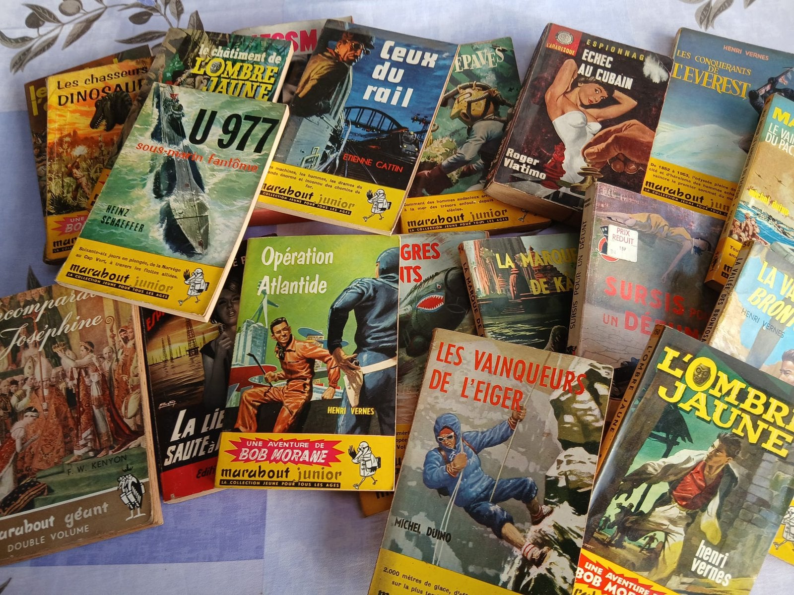 Lot vintage Franstalige boeken, Livres, Enlèvement, Utilisé