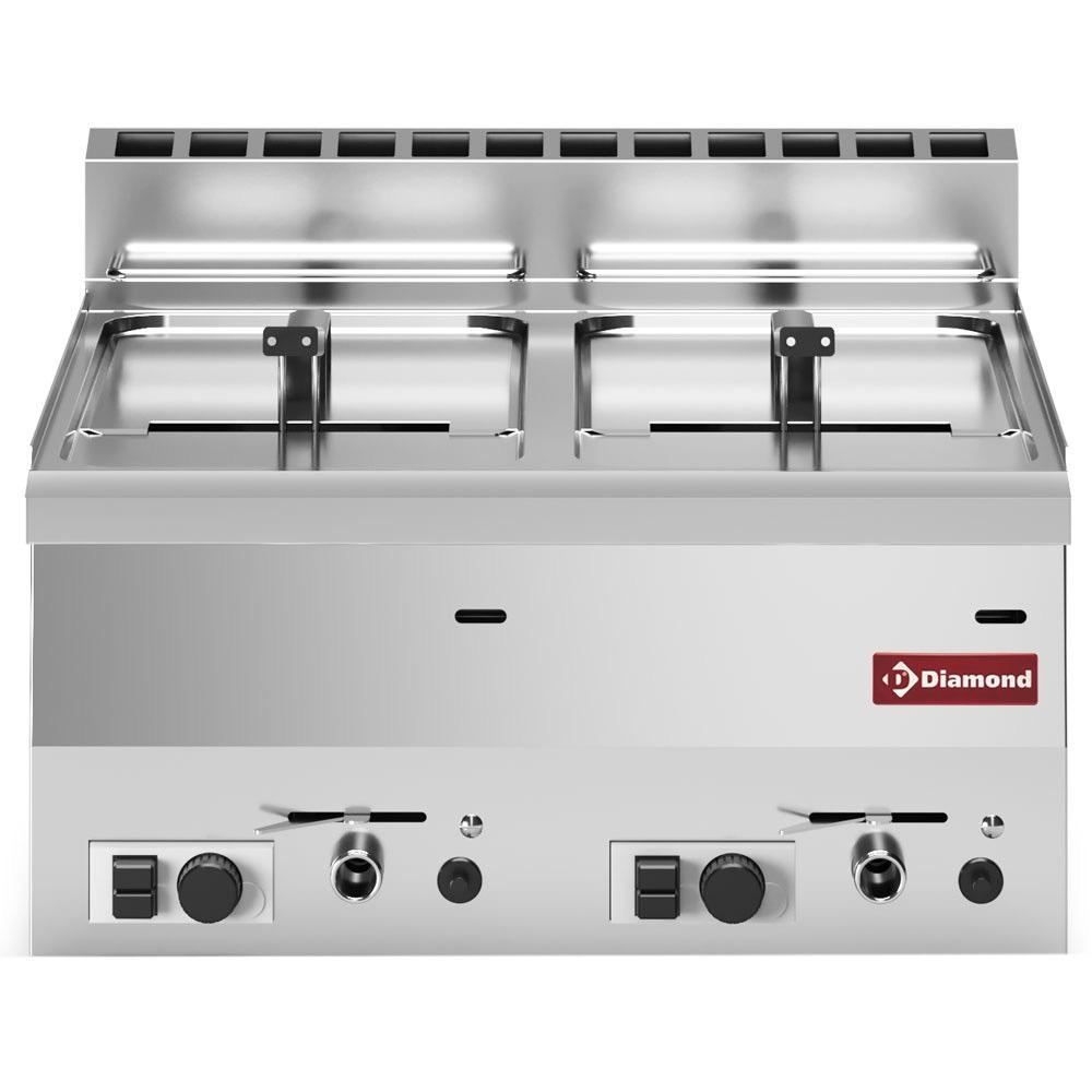 Diamond G60/F16-6T-N gasfriteuse 2x 8 liter *PROMO*, Verzenden, Nieuw in verpakking, Fornuis, Frituur en Grillen