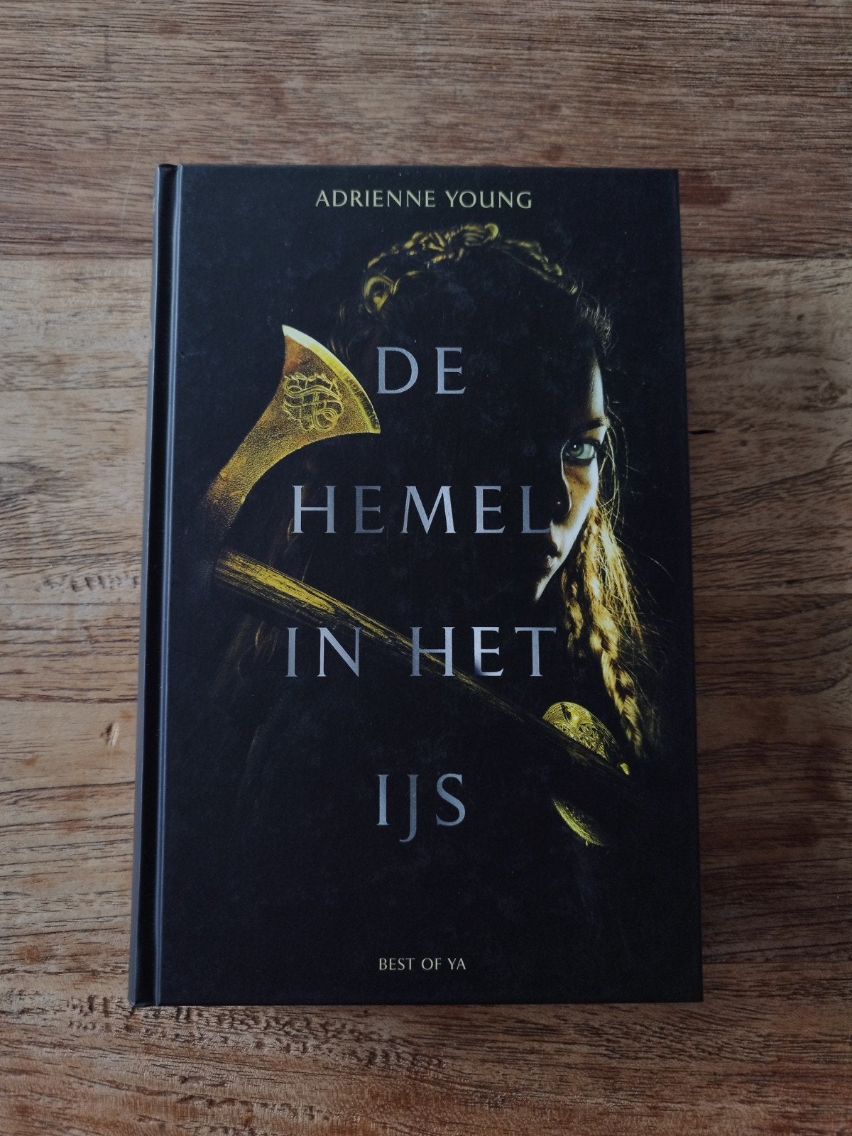 Adrienne Young - De hemel in het ijs (hardcover), Livres, Livres pour enfants | Jeunesse | 13 ans et plus, Enlèvement, Comme neuf