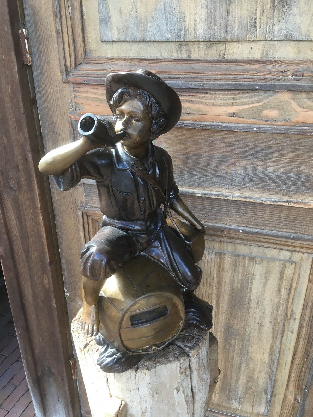 Mooie bronzen beeld. H moreau, Antiquités & Art, Enlèvement