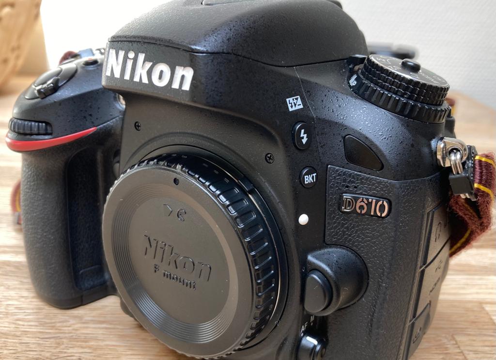 Nikon D610 body, Audio, Tv en Foto, Fotocamera's Digitaal, Ophalen of Verzenden, Zo goed als nieuw, Nikon