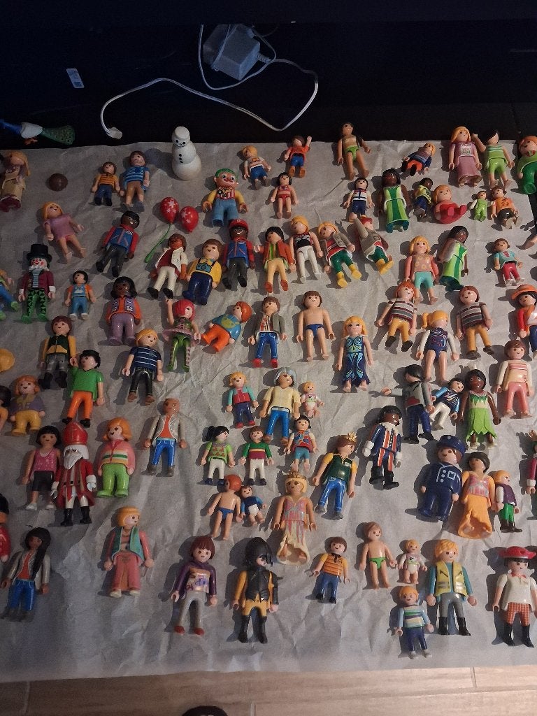 Playmobil, Enlèvement, Utilisé, Playmobil en vrac