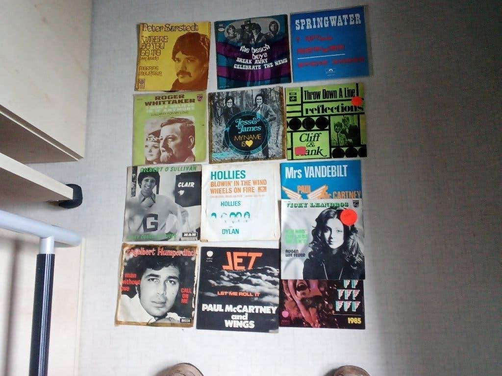 Vinyl singels, Ophalen, Gebruikt, Pop