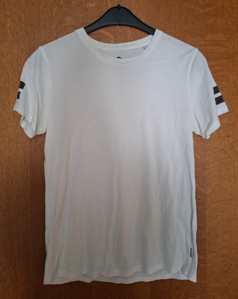 T-shirt wit XS Jack & Jones, Kleding | Heren, T-shirts, Wit, Ophalen of Verzenden, Maat 46 (S) of kleiner, Gedragen