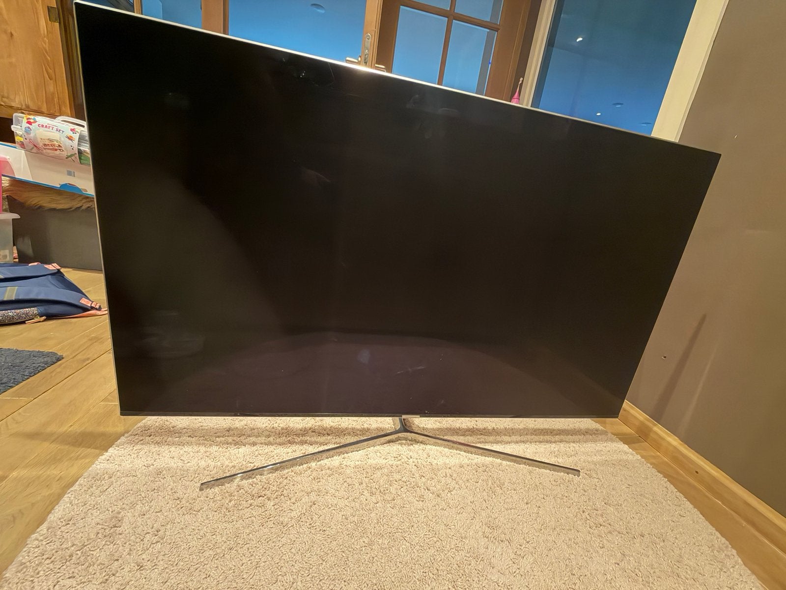 TV Samsung - UE55KS8000 - Smart TV 4K UHD haut de gamme 55”, LCD, Utilisé, 4k (UHD), Smart TV