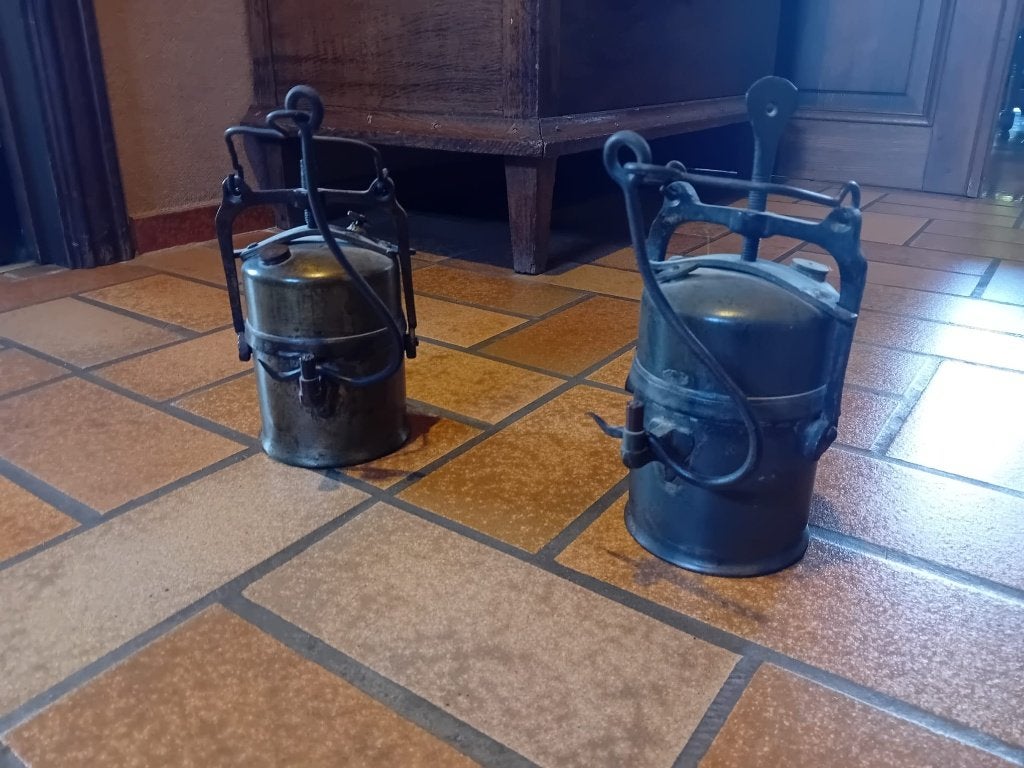 lampe de mineur, Enlèvement