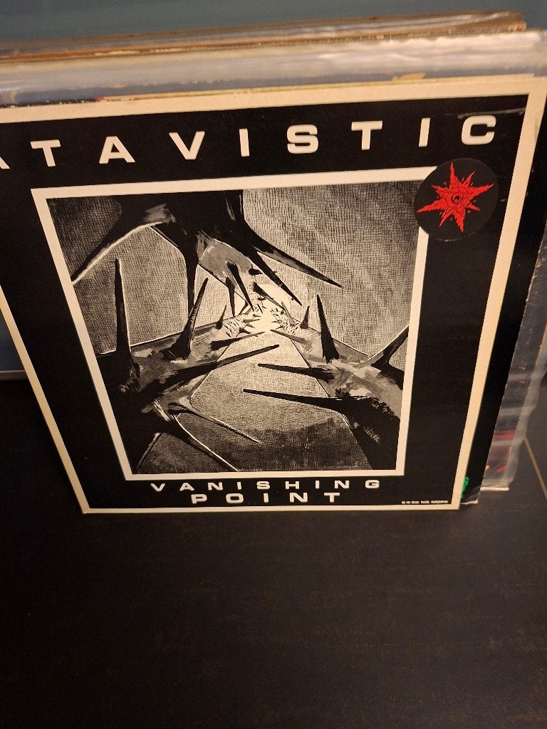 lp - atavistic - vanishing point - vak 3, Fotohoes, LP, Ophalen of Verzenden, Zo goed als nieuw