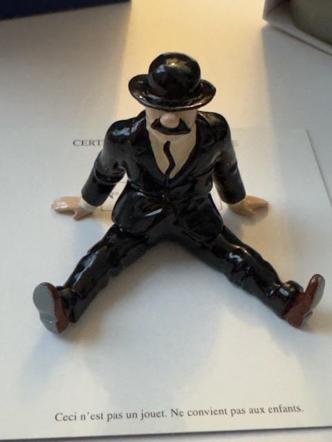 Pixi Tintin 46923 : Dupont assis, Collections, Enlèvement ou Envoi, Tintin, Comme neuf, Statue ou Figurine