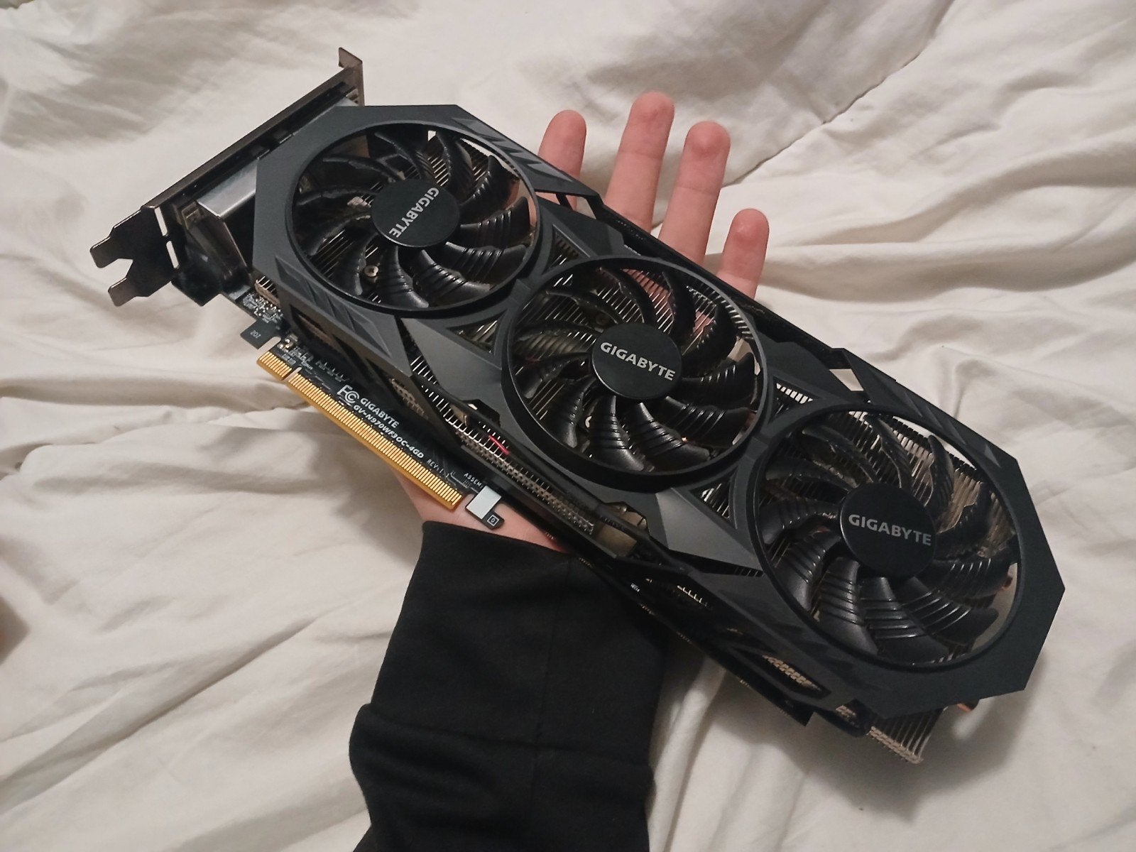GTX 970 4Go Gigabyte Windforce, Computers en Software, Ophalen