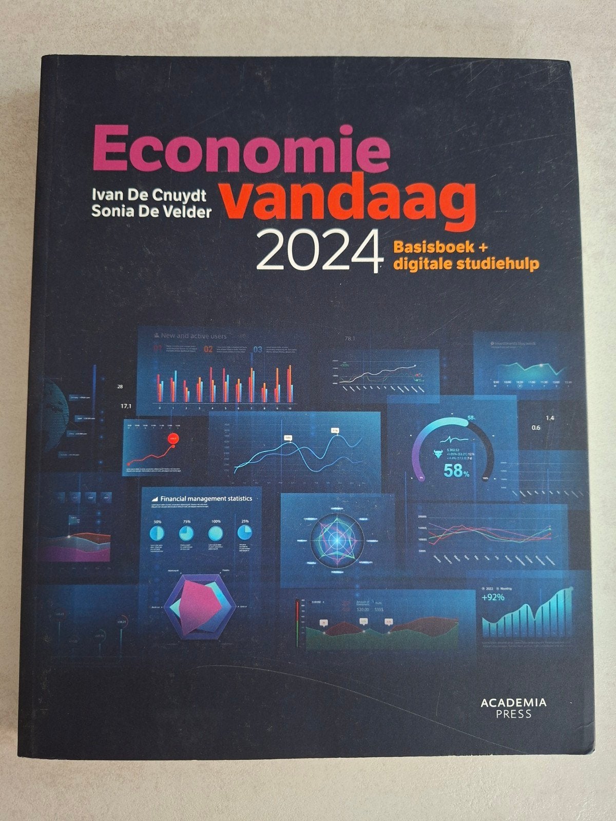 Ivan De Cnuydt - Economie Vandaag 2024, Ivan De Cnuydt; Sonia De Velder, Comme neuf, Enlèvement