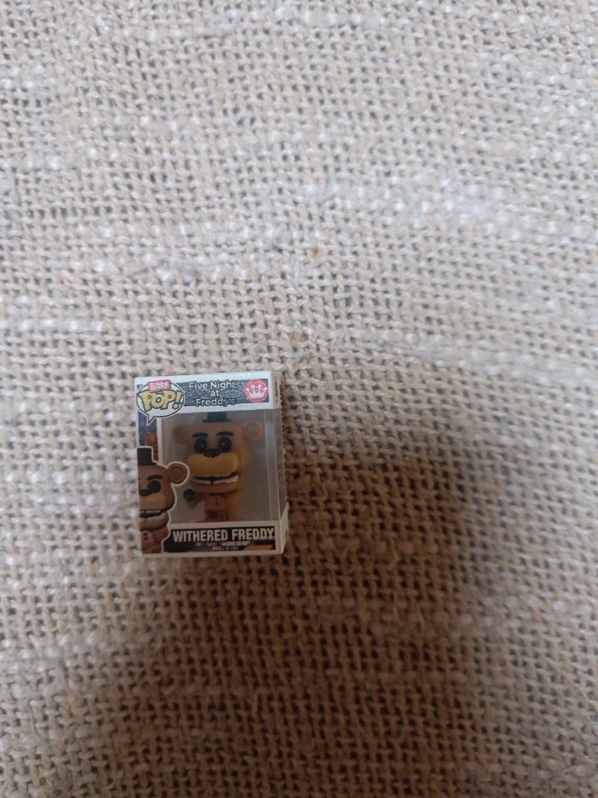 Exclusive presale withered Freddy FNAF bitty pop, Ophalen