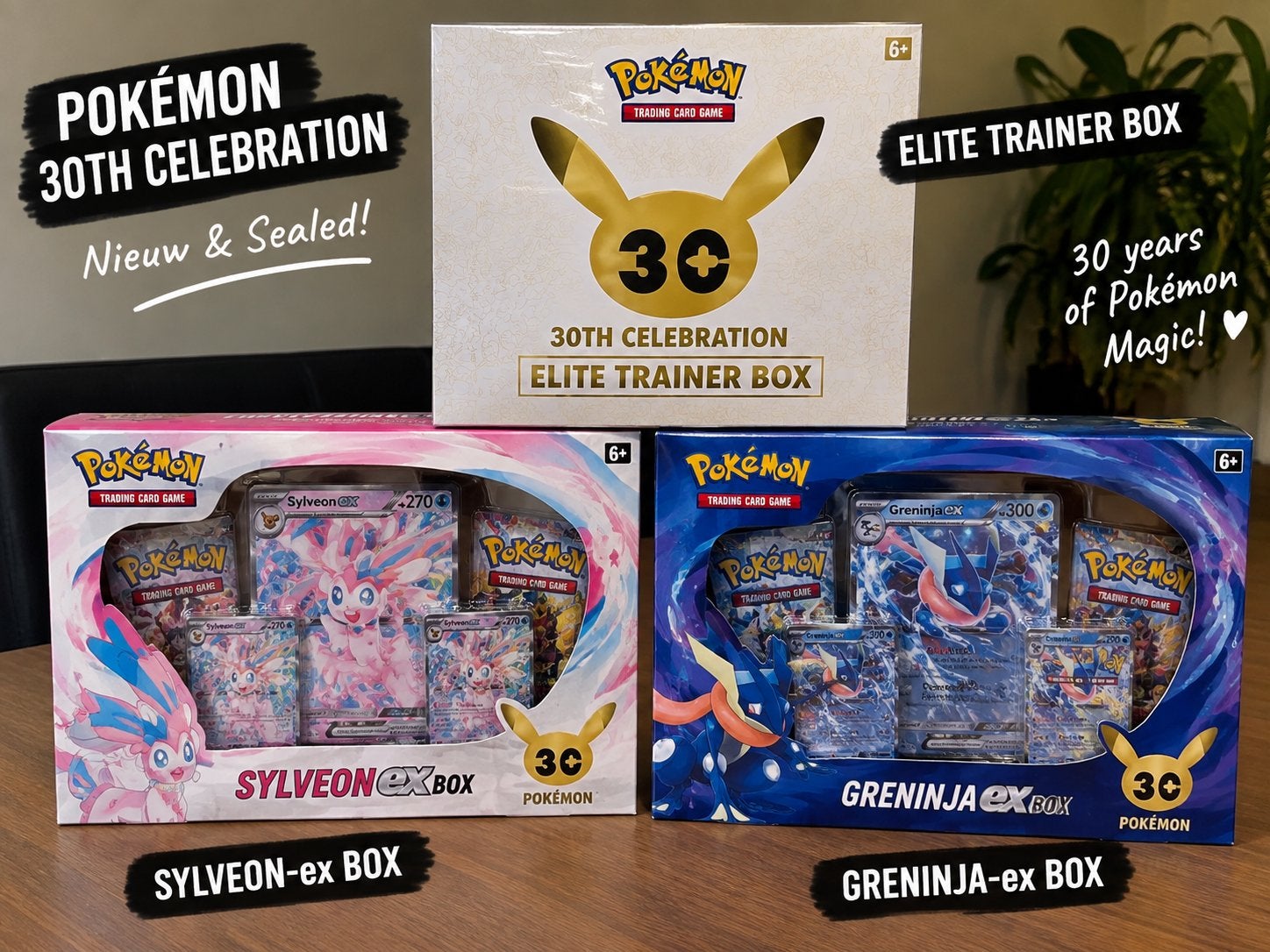Pokémon 30th Celebration – Nieuw & Sealed, Hobby en Vrije tijd, Ophalen of Verzenden, Nieuw, Boosterbox, Foil