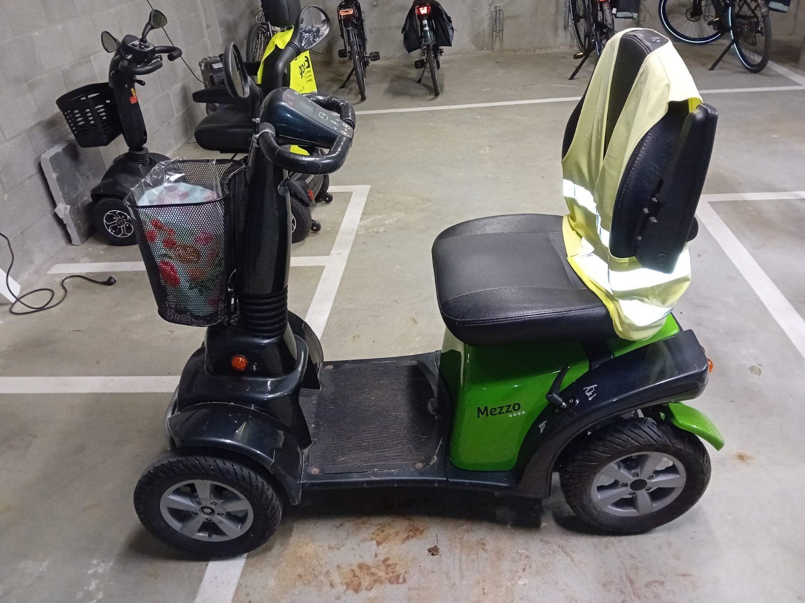 Scootmobiel, Ophalen