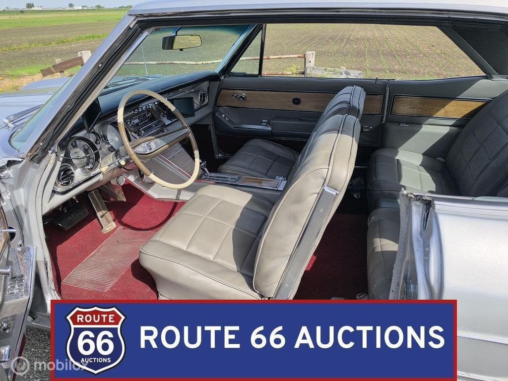 Buick Riviera | 1963 | Route 66 Auctions, Zwart, Bedrijf, Handgeschakeld, Buick