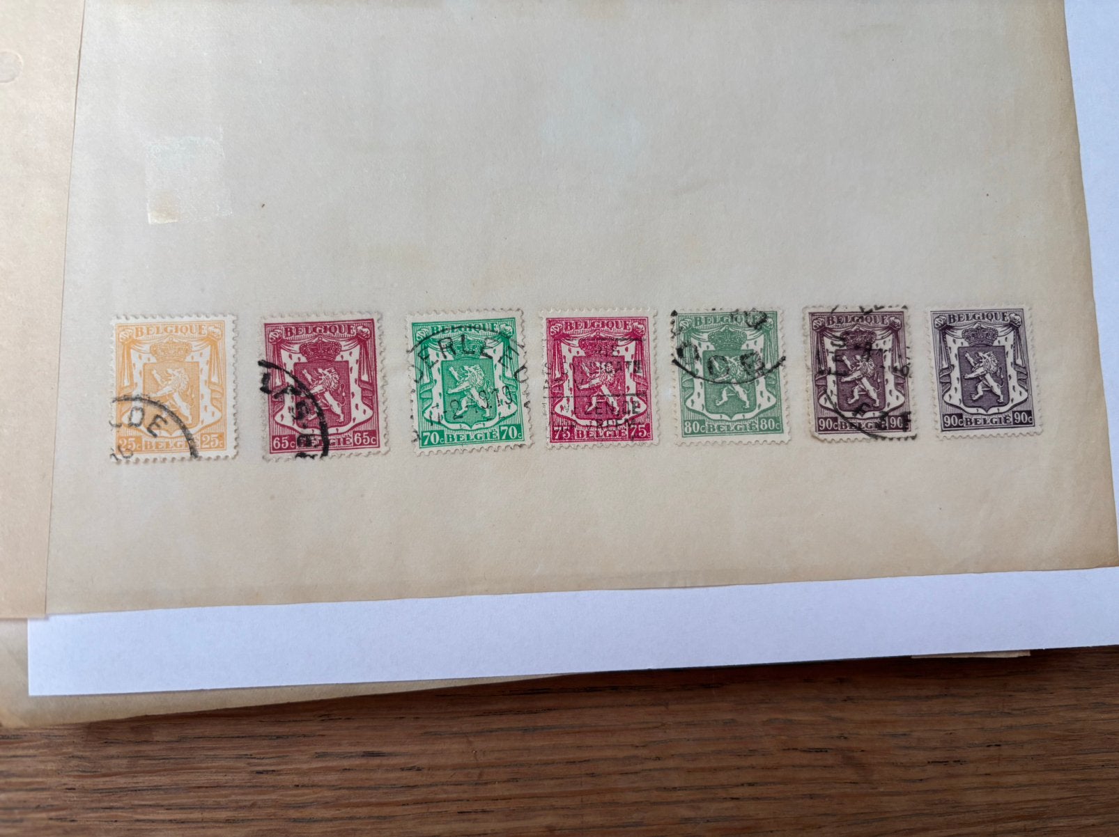 Oude Belgische postzegels, Enlèvement ou Envoi, Oblitéré