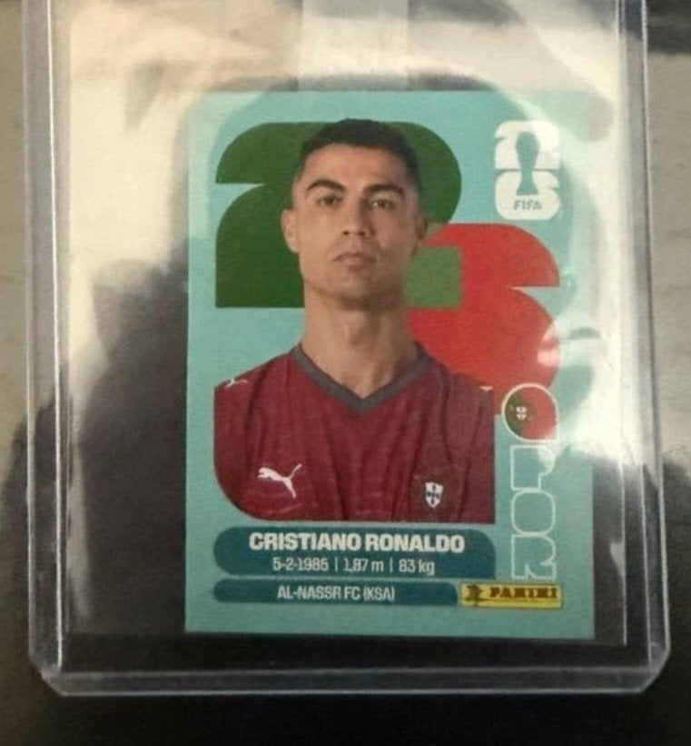 Cristiano Ronaldo Cr7 panini, Ophalen