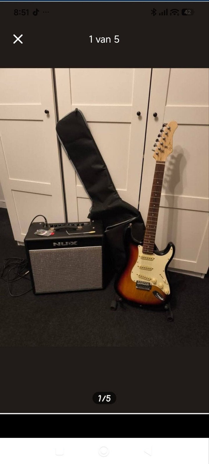 Ray Guitars Stearman Sunburst, Ophalen, Nieuw, Overige merken