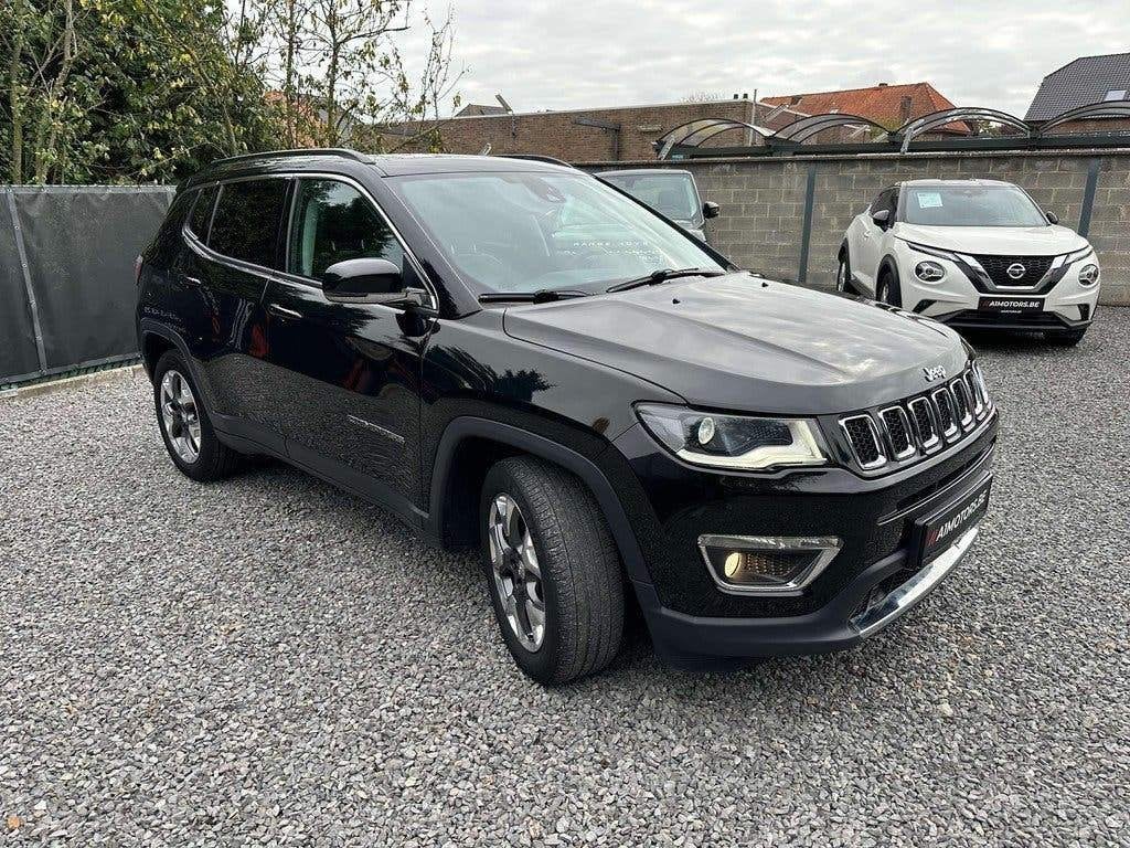 Jeep Compass Compass 1.6 MultiJet Limited | kyless | Pano, Auto's, Jeep, Zwart, Zwart, Diesel, 5 deurs