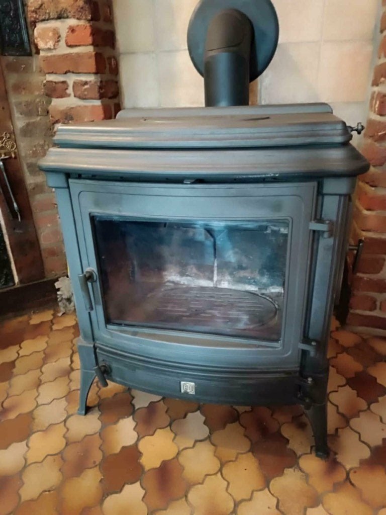 Poêle à bois, Maison & Meubles, Enlèvement, Utilisé, Bois, Autoportant