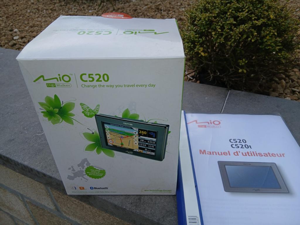 GPS MIO C520, Ophalen, Gebruikt