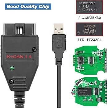 Câble de diagnostic VAGCOM K+CAN 1.4/5.5 | IMMO Keys EEPROM, Enlèvement ou Envoi, Neuf