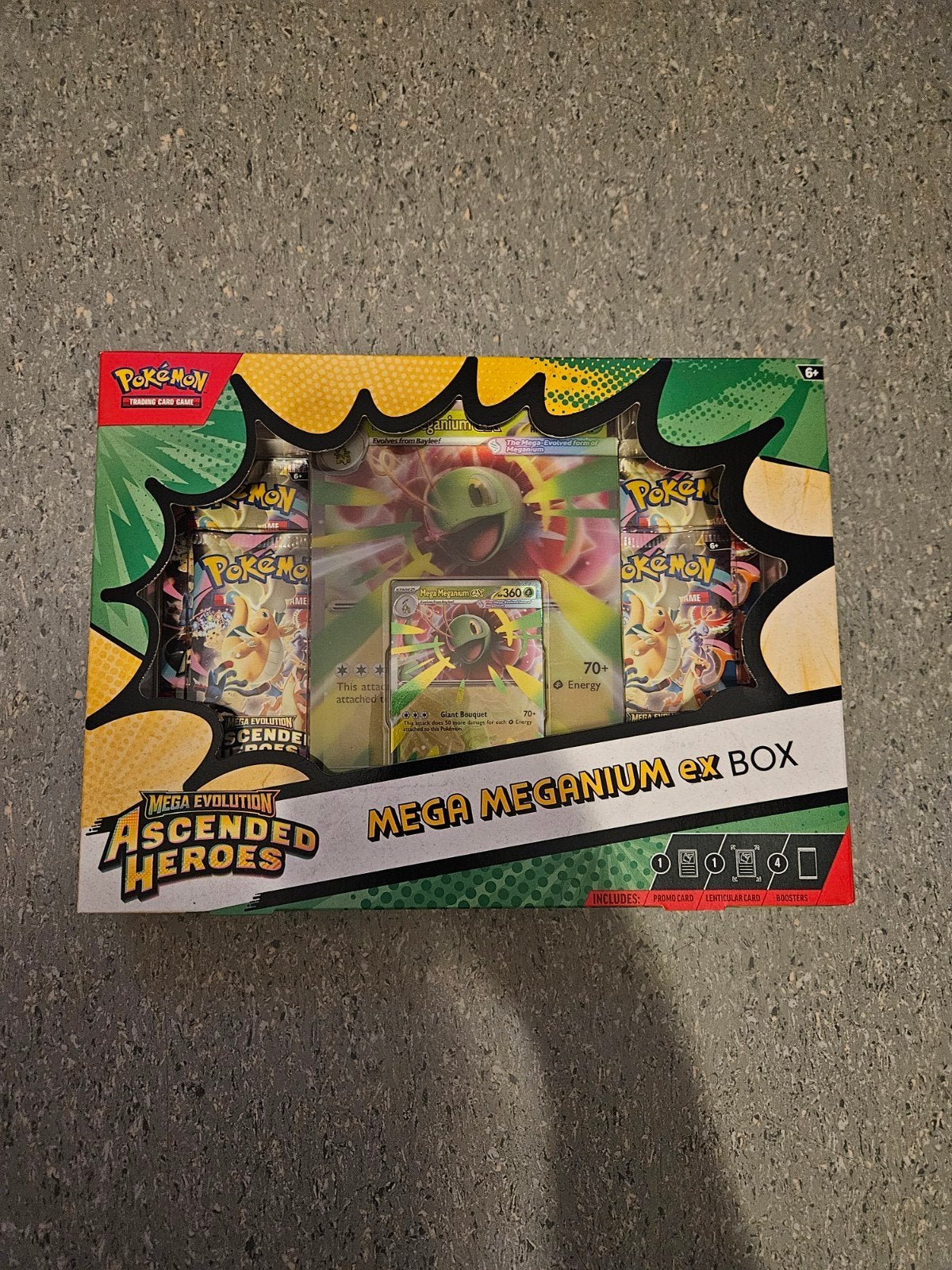 Pokémon Ascended Heroes Ex box  Mega Meganium, Ophalen of Verzenden, Nieuw, Boosterbox, Foil