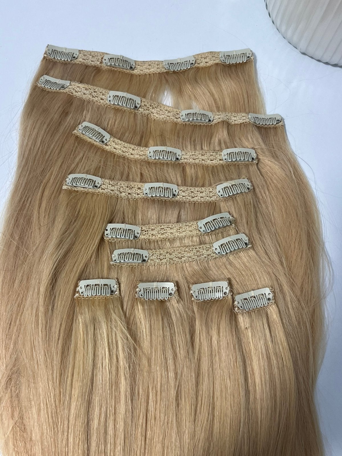 Extensions human hair, Ophalen of Verzenden, Zo goed als nieuw