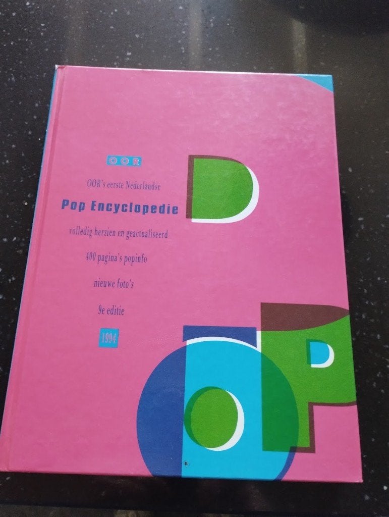 boek pop encyclopedie 1994, Ophalen, Gelezen, Frans Steensma, Swie Tio