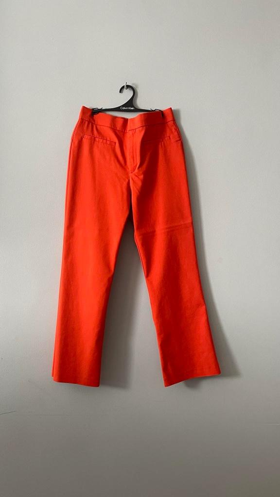 ZARA L 7/8 oranje BROEK, Kleding | Dames, Zara, Ophalen of Verzenden, Zo goed als nieuw, Oranje