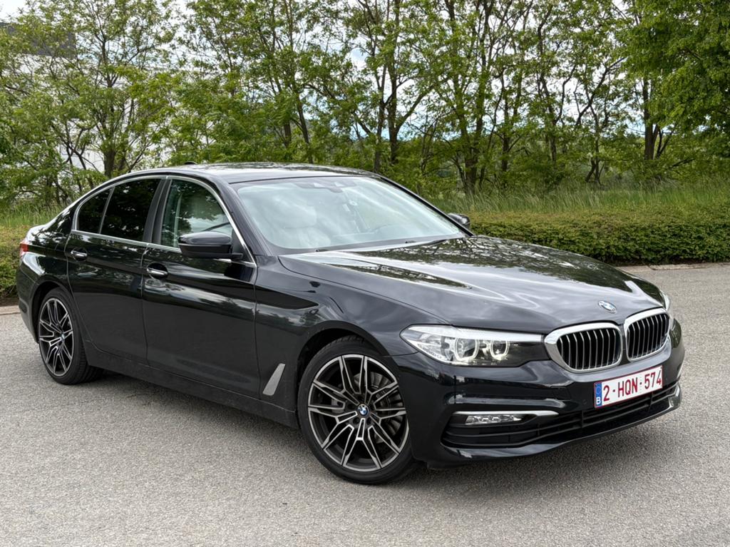 BMW 520 D 2018 Automaat, Auto's, BMW, Automaat, Zwart, Diesel, Particulier