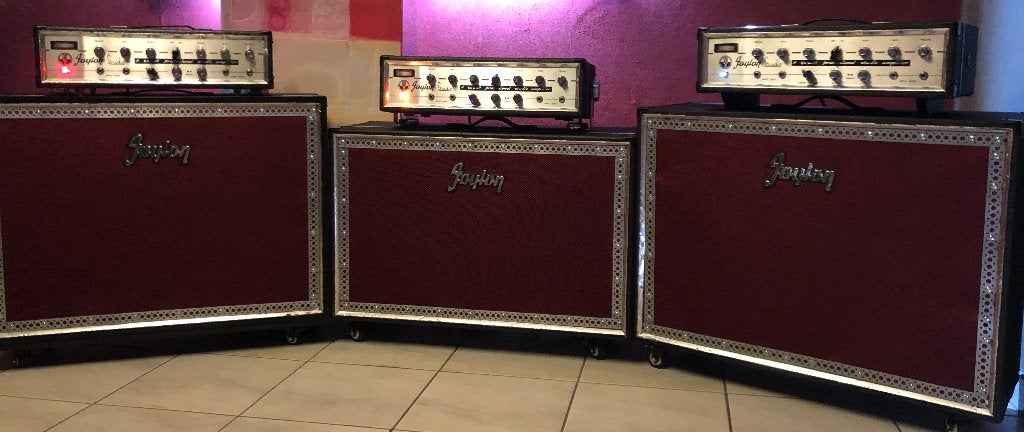 FAYLON STUDIO VINTAGE 60'S ALL TUBE AMP + SPEAKER CABINET X3, Musique & Instruments, Amplis | Basse & Guitare, Enlèvement, Utilisé