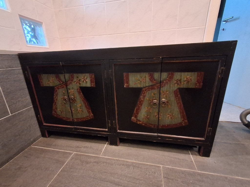Meuble Chinois, Maison & Meubles, 25 à 50 cm, Avec porte(s), Comme neuf, 100 à 150 cm